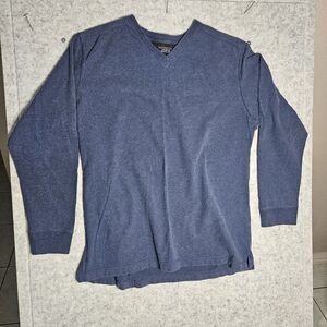 Covington Knit Sweater Long Sleeve V-Neck Pullover Men's Lg